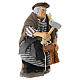 Ciabattino presepe napoletano 12 cm terracotta s3