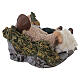 Benino le berger endormi terre cuite crèche napolitaine 12 cm s5