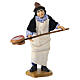 Pizzaïolo en terre cuite pour crèche napolitaine 12 cm s1