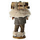 Pastore con legna presepe napoletano 12 cm in terracotta s4