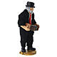 Musicien avec accordéon 12 cm crèche napolitaine en terre cuite s3