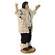 Pastor maravilhado em terracota presépio napolitano 12 cm s3