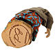 Donna con bambino 12 cm presepe napoletano in terracotta s5