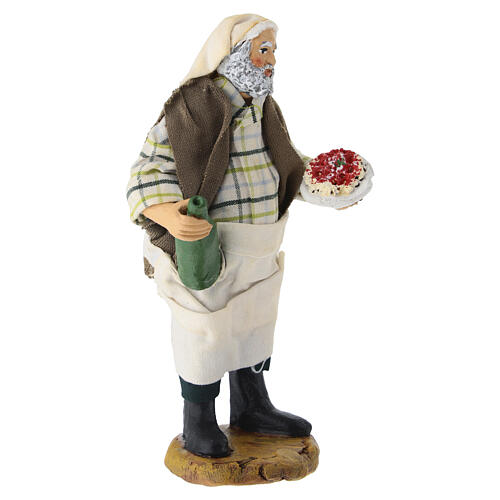 Cameriere presepe napoletano 12 in terracotta 3