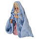 Nossa Senhora ajoelhada em terracota para presépio napolitano 8-10 cm s2
