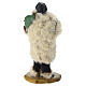 Musician shepherd with oboe, terracotta, 8 cm Neapolitan Nativity Scene s4