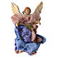 Terracotta angel for 8 cm Neapolitan Nativity Scene s1
