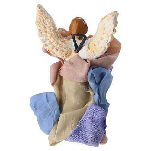 Angelo presepe napoletano 8 cm in terracotta 4