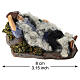 Benino the sleeping shepherd for 8 cm Neapolitan Nativity Scene, terracotta s2