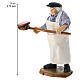 Pizzaïolo pour crèche napolitaine 8 cm en terre cuite s2