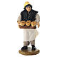 Panettiere presepe napoletano 8 cm in terracotta s1