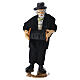 Musicista presepe napoletano 8 cm in terracotta s1
