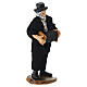 Músico para presépio napolitano 8 cm em terracota s3