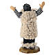 Statuina pastore meravigliato presepe napoletano 8 cm terracotta s4
