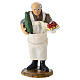 Cameriere in terracotta presepe napoletano 8 cm s1