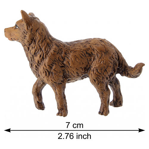 Terracotta Dog for 10 cm Neapolitan Nativity Scene 2