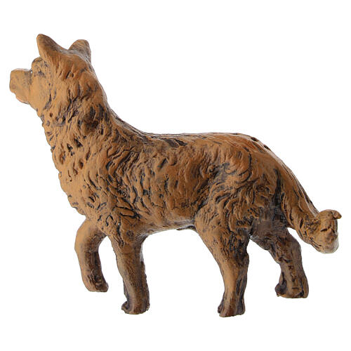 Cão em terracota para presépio napolitano 10 cm 5