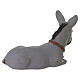 Boi e burro para presépio napolitano 10-12 cm terracota pintada s8