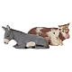 Ox and donkey in terracotta for 8-10 cm Neapolitan Nativity Scene s1