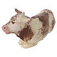 Ox and donkey in terracotta for 8-10 cm Neapolitan Nativity Scene s4