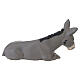 Ox and donkey in terracotta for 8-10 cm Neapolitan Nativity Scene s7
