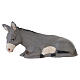 Boi e burro em terracota para presépio napolitano 8-10 cm s3