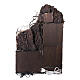 Nativity village with right-side fountain 55x40x30 cm, Neapolitan Nativity Scene 10 cm s5
