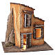 Illuminated country house, 25x20x20 cm, for 4-6 cm Neapolitan Nativity Scene s3