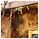 Televisore in legno con borgo e mulino 65x60x20 cm presepe napoletano 7 cm s2