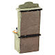 Rustic green wooden sideboard for 6 cm Neapolitan Nativity Scene, 9x4x3 cm s4