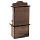 Mobile credenza in legno 15x10x5 cm presepe napoletano 12 cm s4