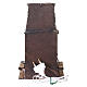 Illuminated masonry fire 20x15x10 cm for Neapolitan nativity 20–24 cm s4