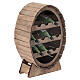 Barril de madera con botellas de vino 15x10x5 cm belén napolitano 20-30 cm s3