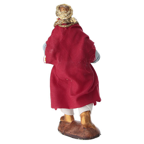 Trompeter, 10 cm, für Krippe im neapolitanischen Stil 4