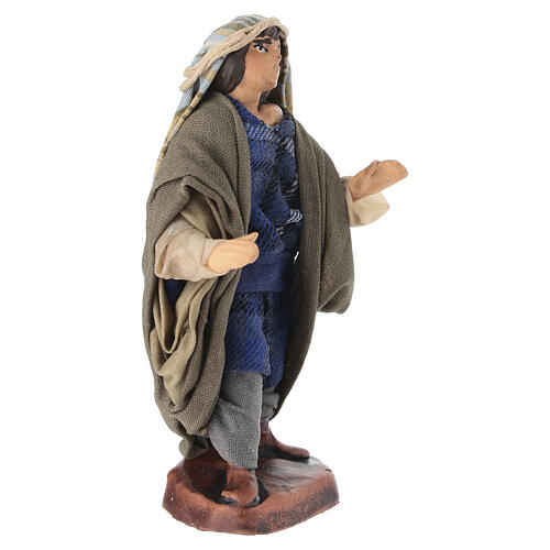 Homme en promenade 10 cm crèche napolitaine 2