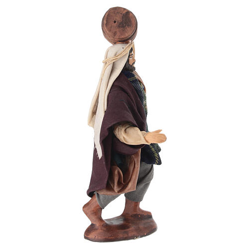 Mann mit Fass 10 cm neapolitanischer Stil 3