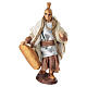 Soldato 10 cm scudo ramato presepe napoletano s1