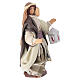 Mujer con linterna 10 cm belén Napolitano s3
