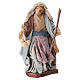 Donna con formaggi 10 cm presepe napoletano s1