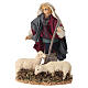 Pastore con gregge 10 cm presepe napoletano s1