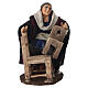 Donna aggiusta sedie 10 cm presepe napoletano s1