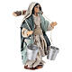 Acquaiola con secchi 10 cm presepe napoletano s3