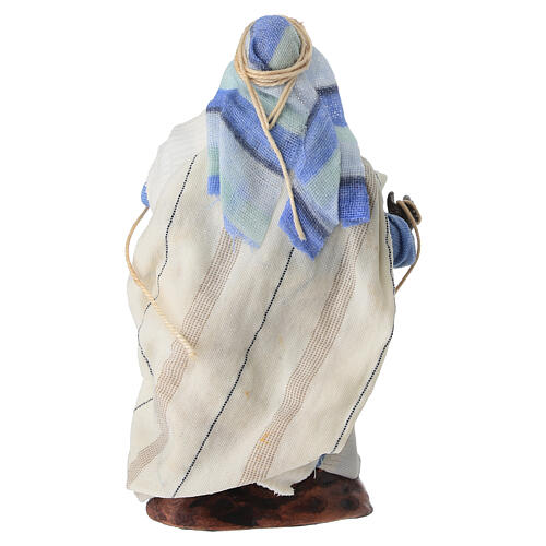 Chamelier mauresque crèche napolitaine 10 cm 4