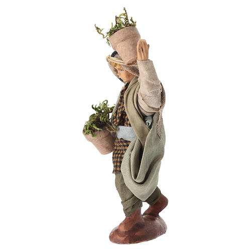 Hombre recogiendo musgo 10 cm belén napolitano 3