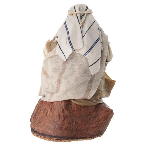 Homme arabe sur rocher crèche napolitaine 12 cm 4