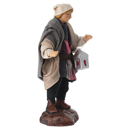 Hombre con linterna 12 cm belén napolitano 3