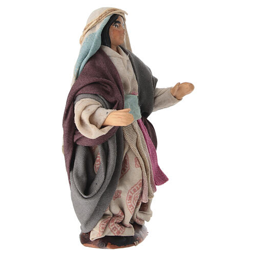Estatuilla niña árabe 10-12 cm belén napolitano 3