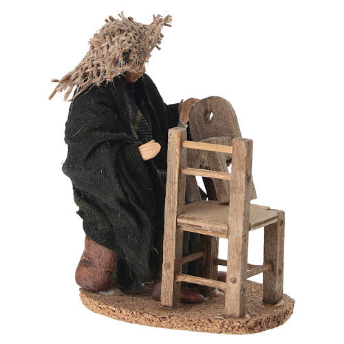 Ripara sedia 10-12 cm presepe napoletano 3