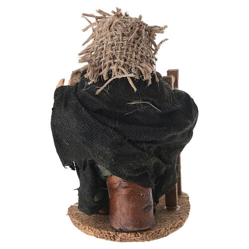 Ripara sedia 10-12 cm presepe napoletano 4