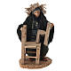 Ripara sedia 10-12 cm presepe napoletano s1